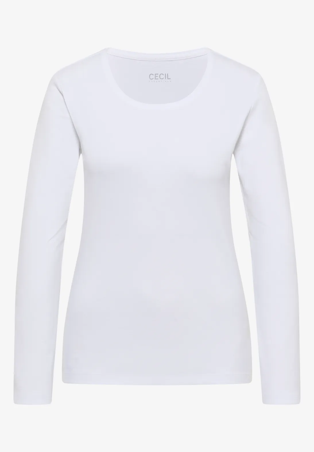 Cecil Basic Shirt Pia - White
