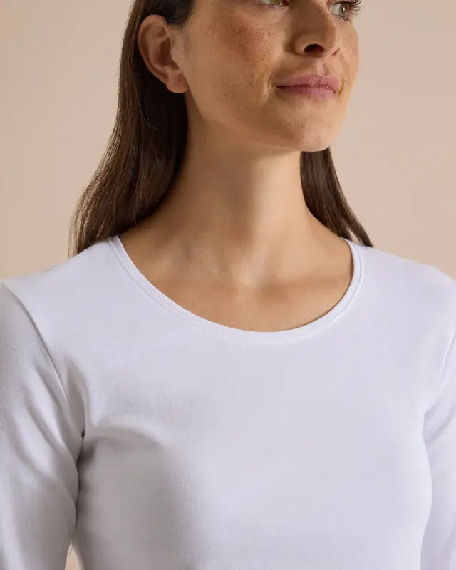 Cecil Basic Shirt Pia - White