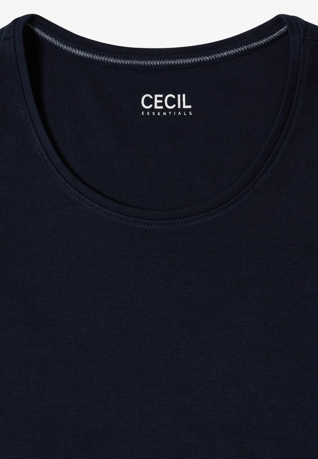 Cecil Basic Shirt Pia - Universal Blue
