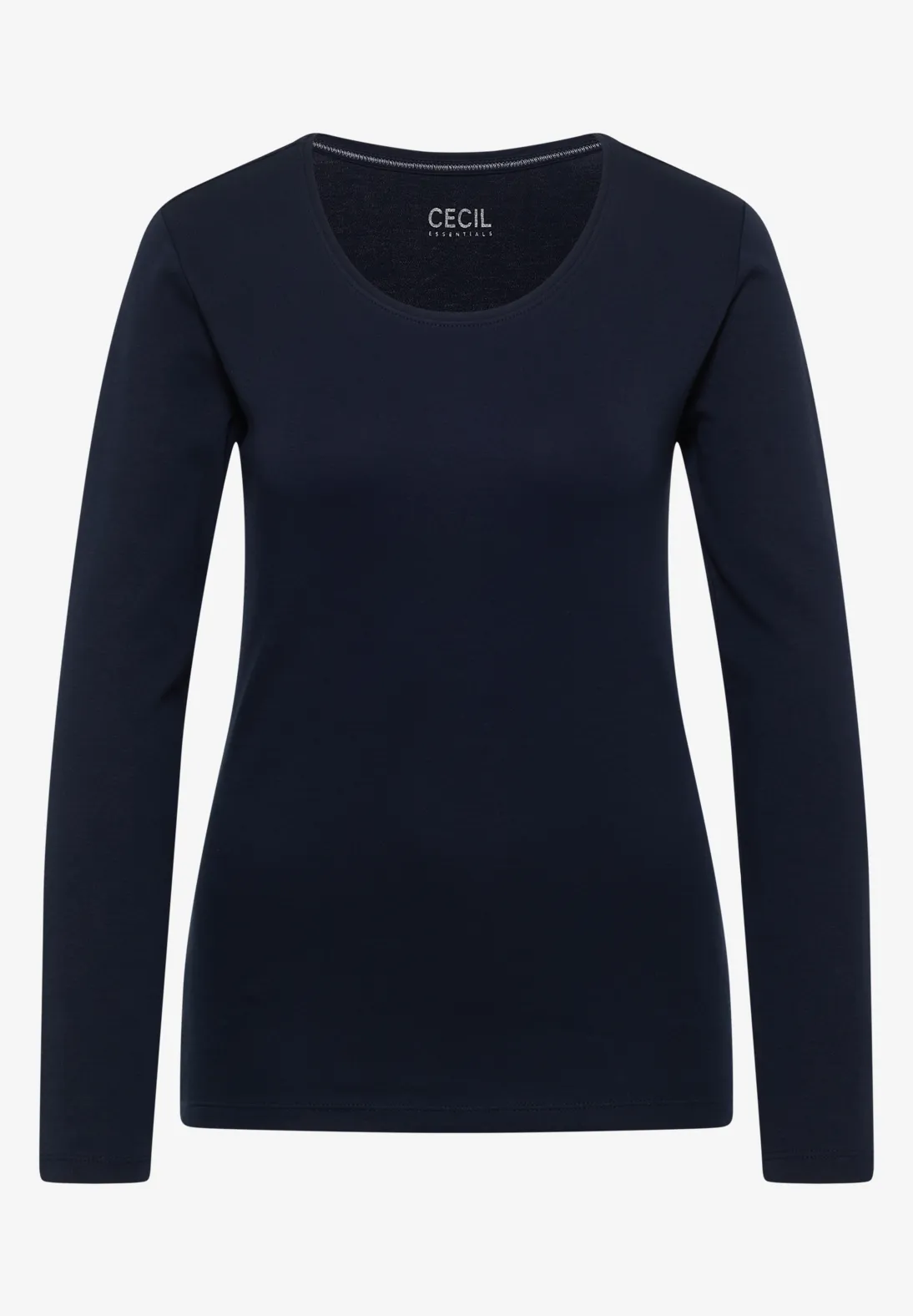Cecil Basic Shirt Pia - Universal Blue