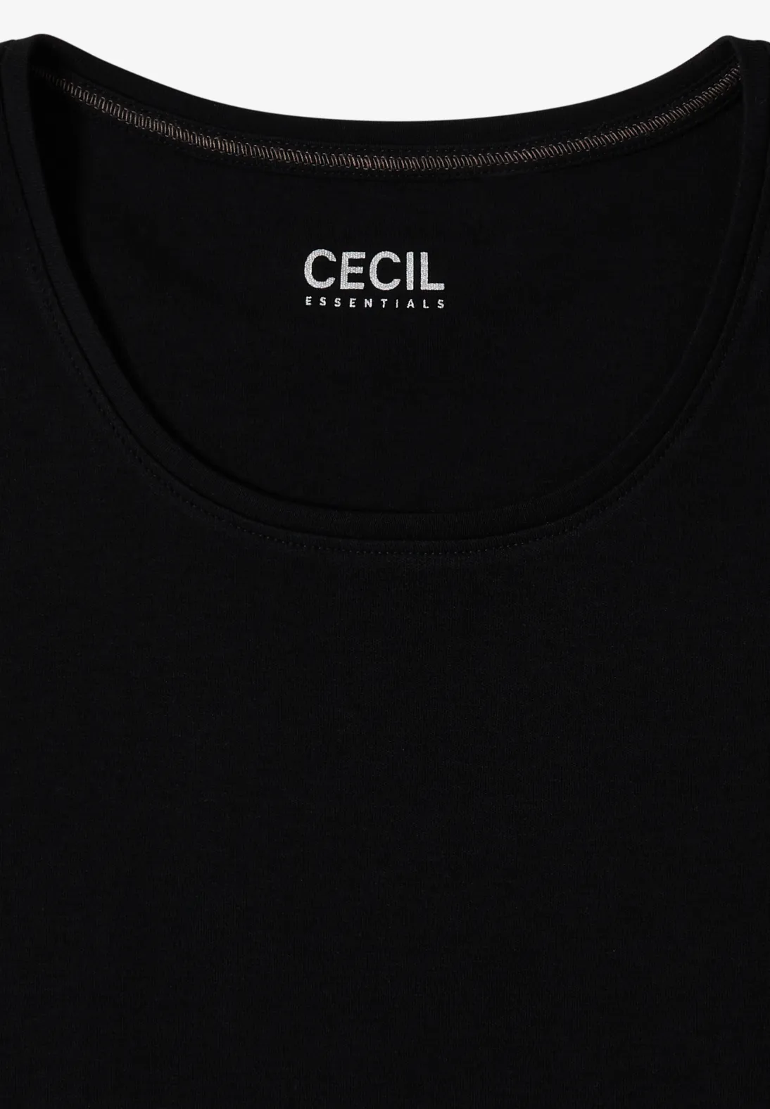 Cecil Basic Shirt Pia - Black