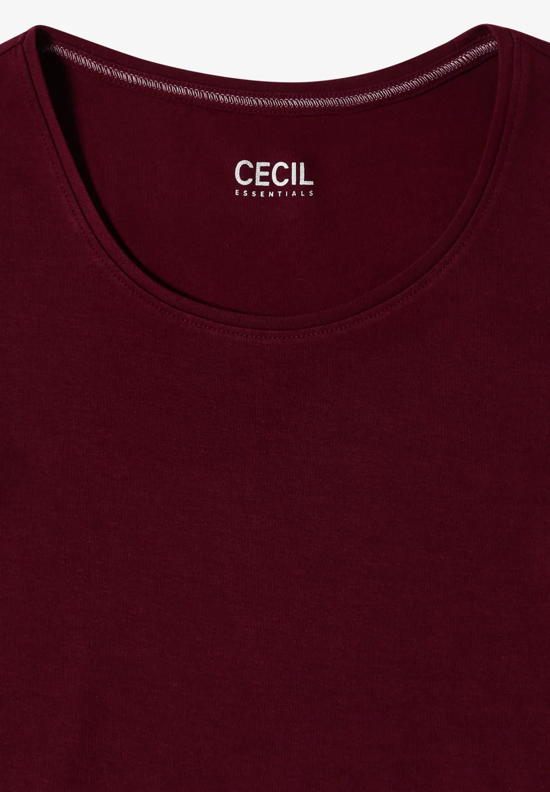 Cecil Basic Shirt Pia - Red Wine