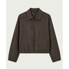 Jacket Kaylee - Dark Coffee Check
