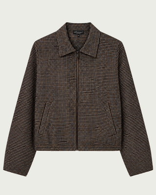 Elvira Collections Jacket Kaylee - Dark Coffee Check