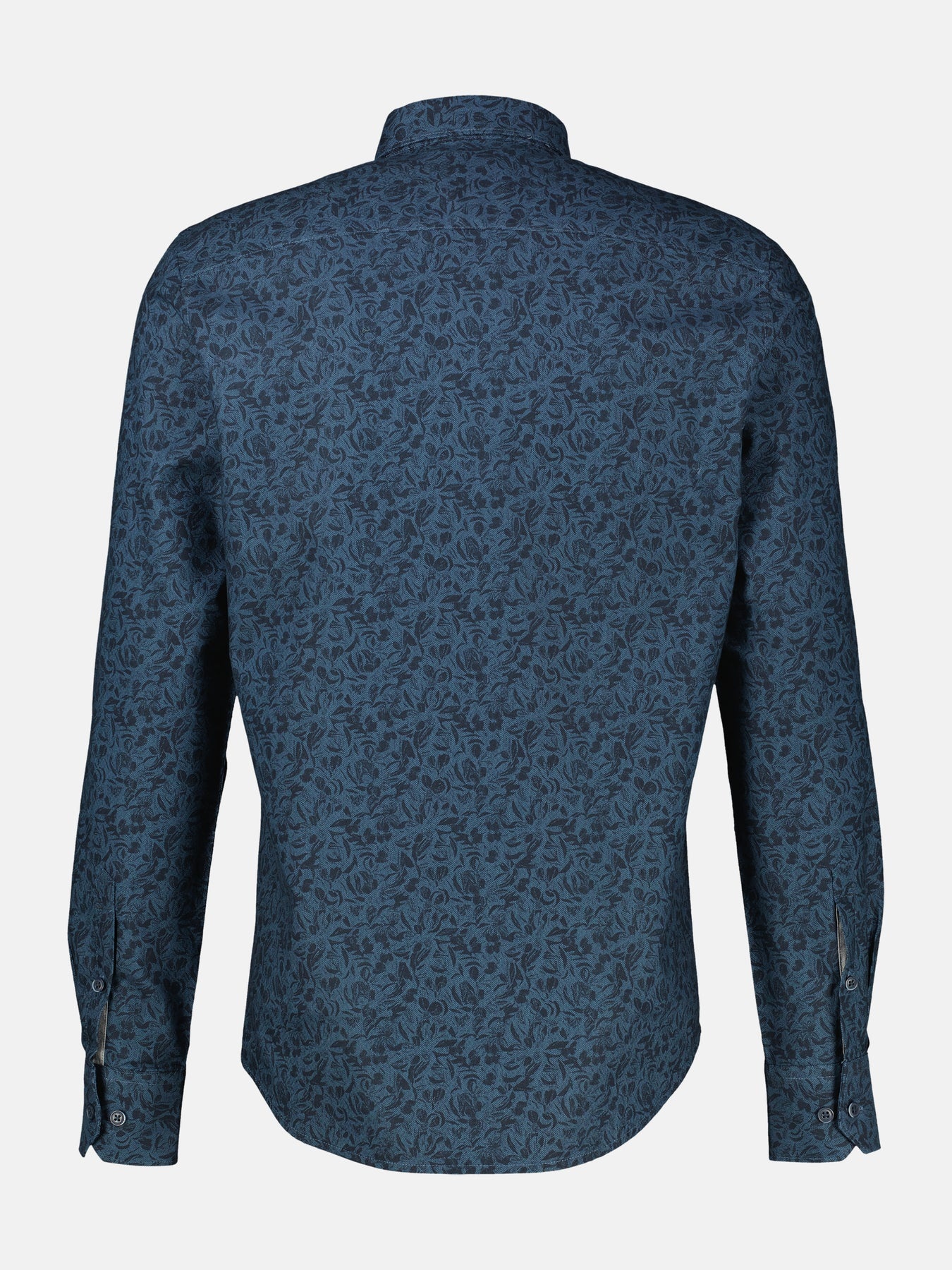 Lerros Overhemd, Puur Katoen - Classic Navy
