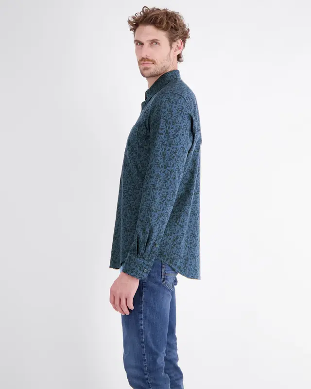 Lerros Reiner Baumwolle, Hemd - Classic Navy