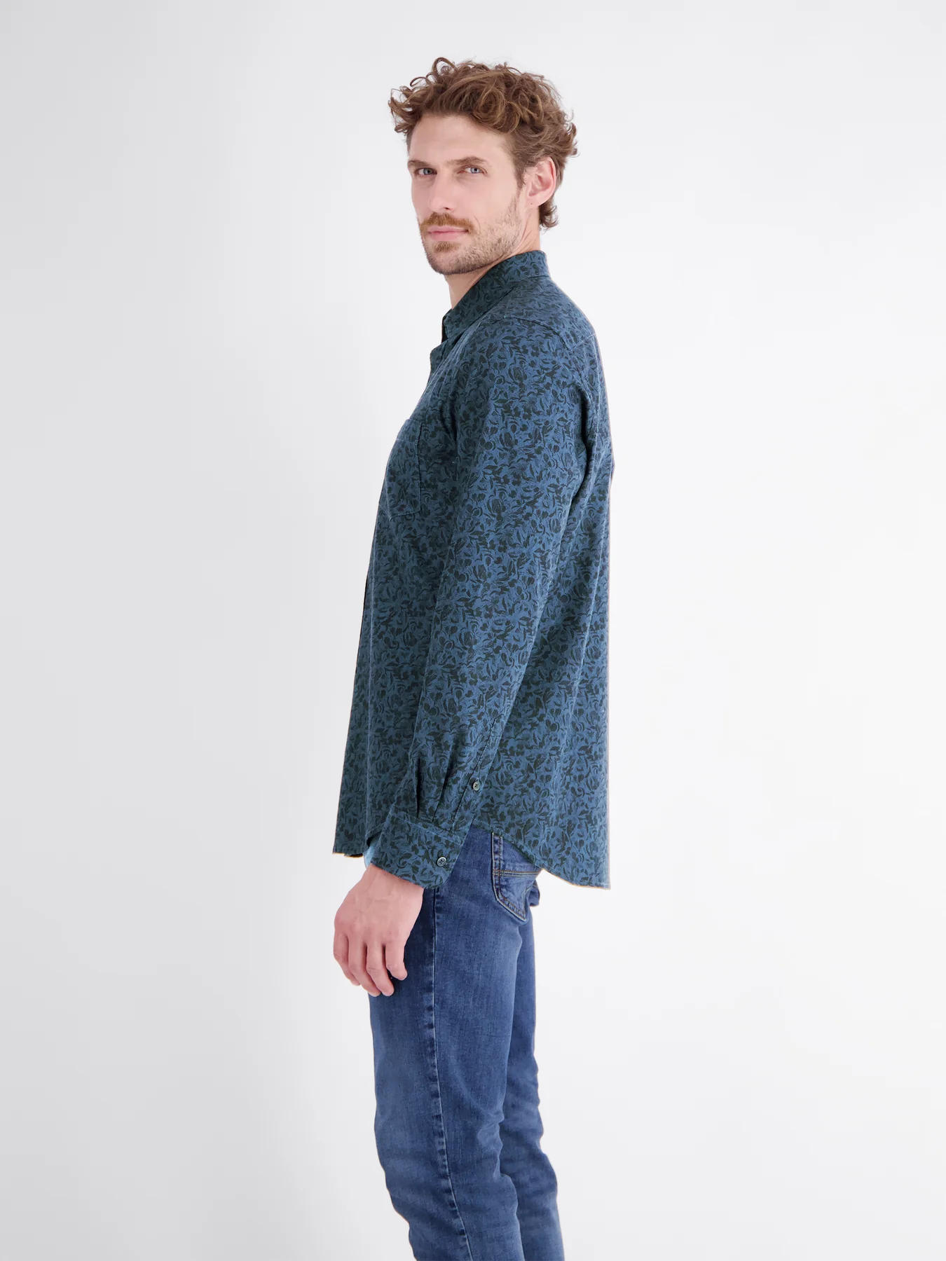 Lerros Reiner Baumwolle, Hemd - Classic Navy