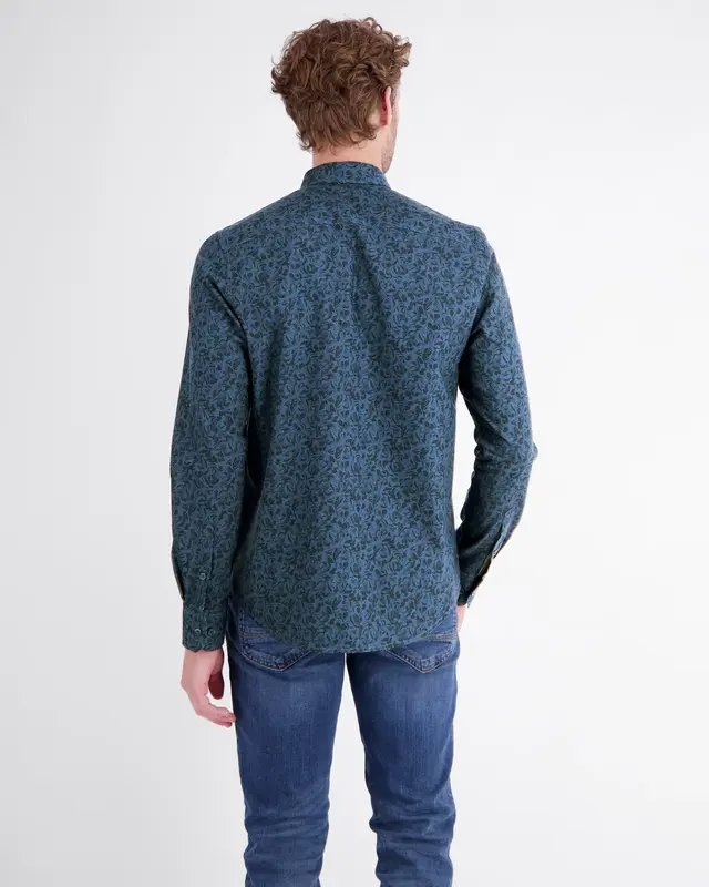 Lerros Overhemd, Puur Katoen - Classic Navy