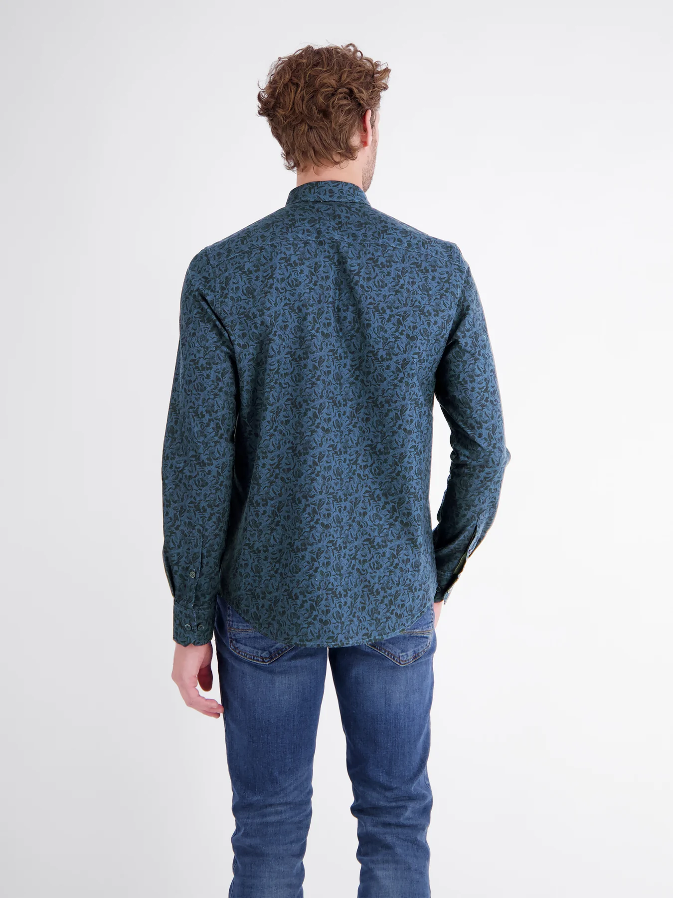 Lerros Overhemd, Puur Katoen - Classic Navy