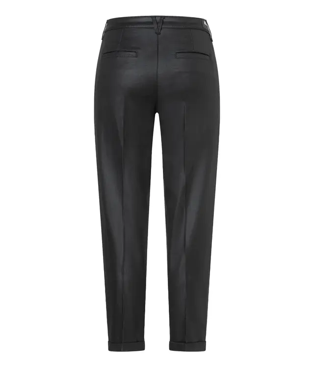 Mac Jeans Coating Chino Turn Up - Black