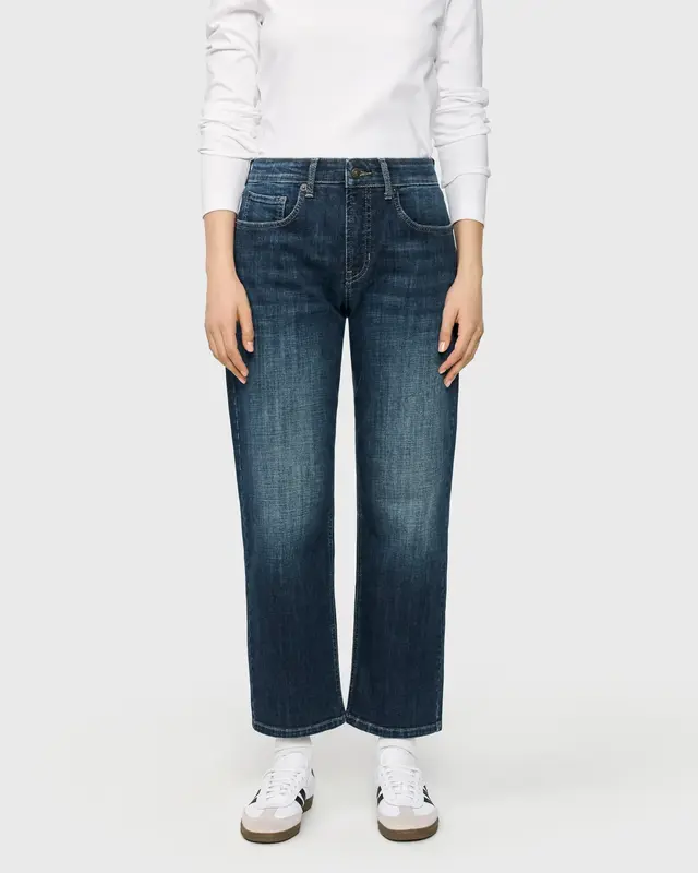 Mac Jeans Jeans Gina Straight - Moonlight Blue Basic Wash