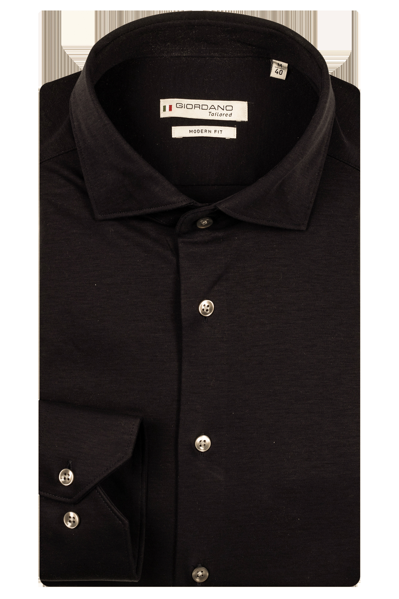 Giordano Liquid Cotton Shirt - Black