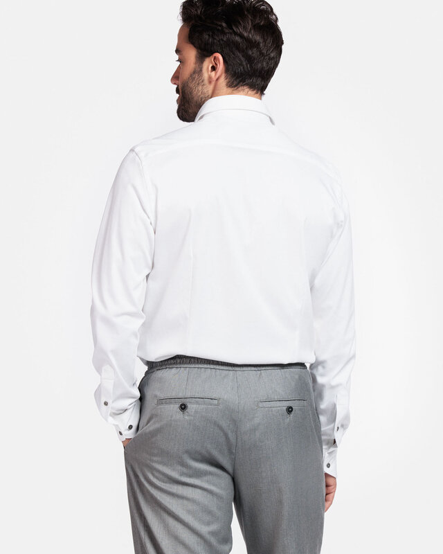 Giordano Liquid Cotton Hemd - White