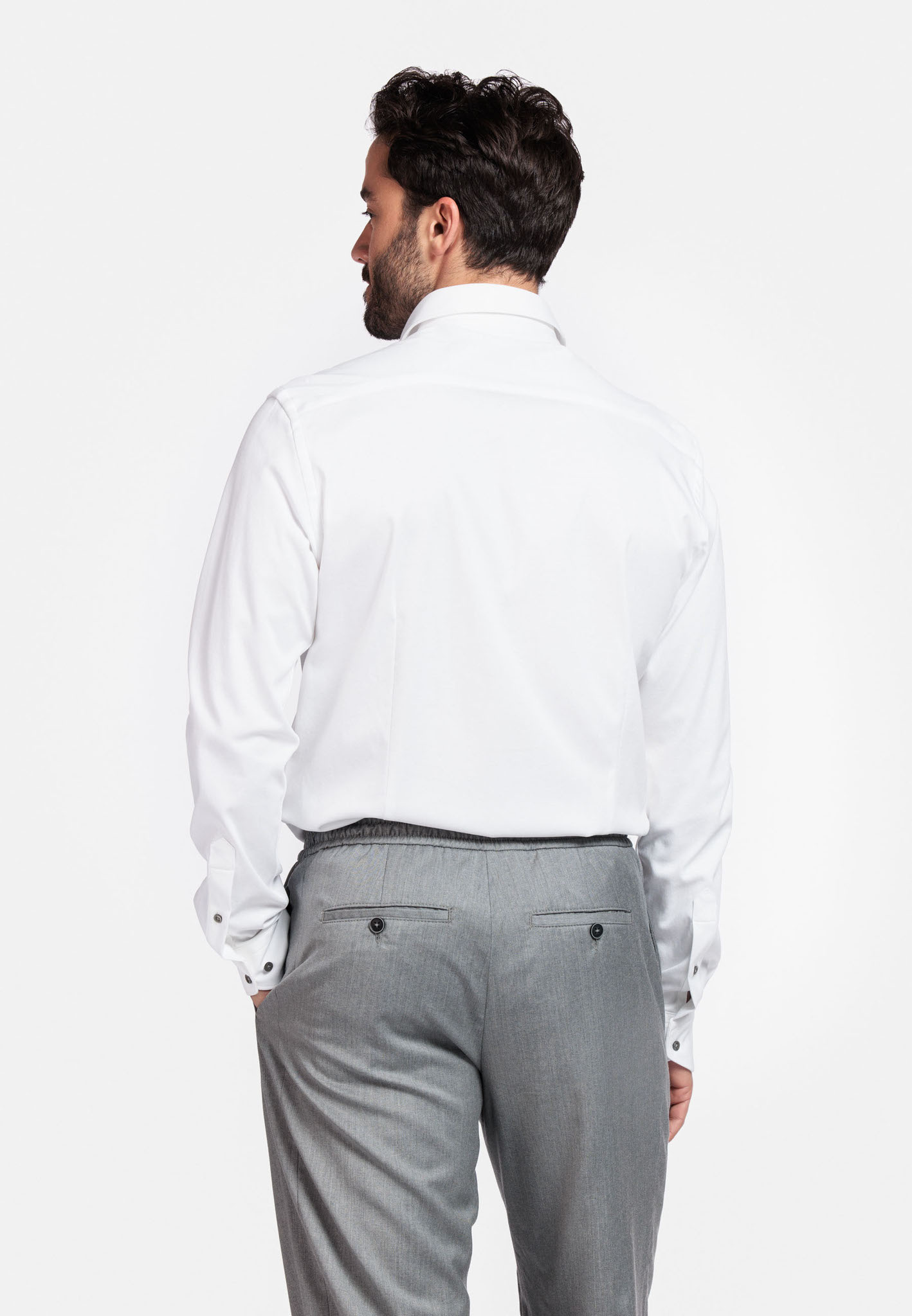 Giordano Liquid Cotton Shirt - White