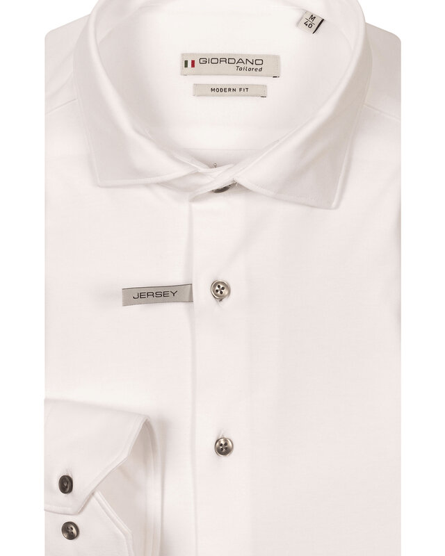 Giordano Liquid Cotton Hemd - White