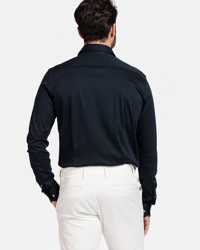 Giordano Liquid Cotton Hemd - Navy
