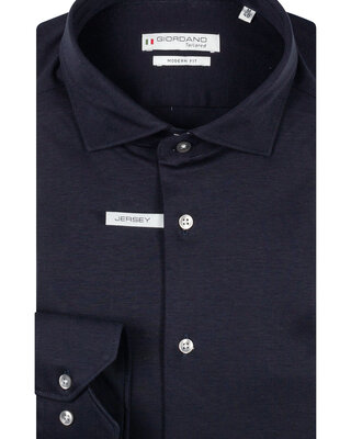 Giordano Liquid Cotton Overhemd - Navy