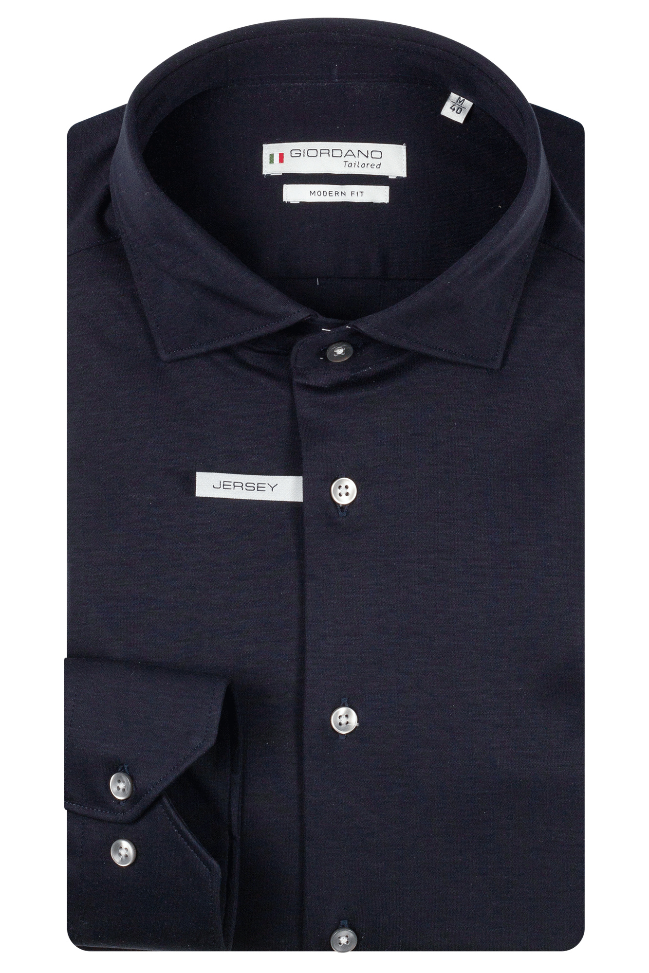 Giordano Liquid Cotton Shirt - Navy