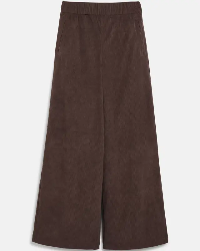 S. Oliver Corduroy Broek - Dark Brown