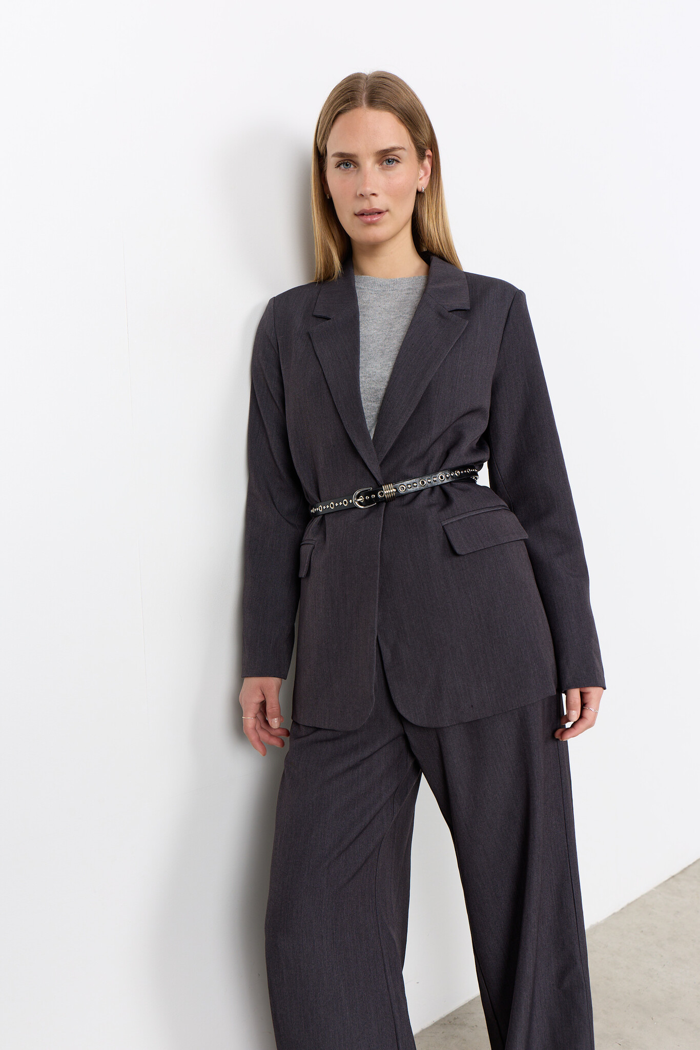 Soyaconcept Blazer Ann 2 - Dark Earth Melange