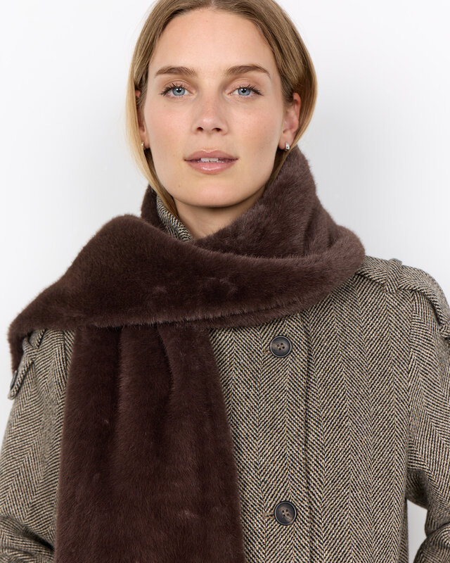 Soyaconcept Sjaal Vendla 2 - Chocolate Plum