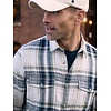 Sportief Geruit Overhemd - Broken White