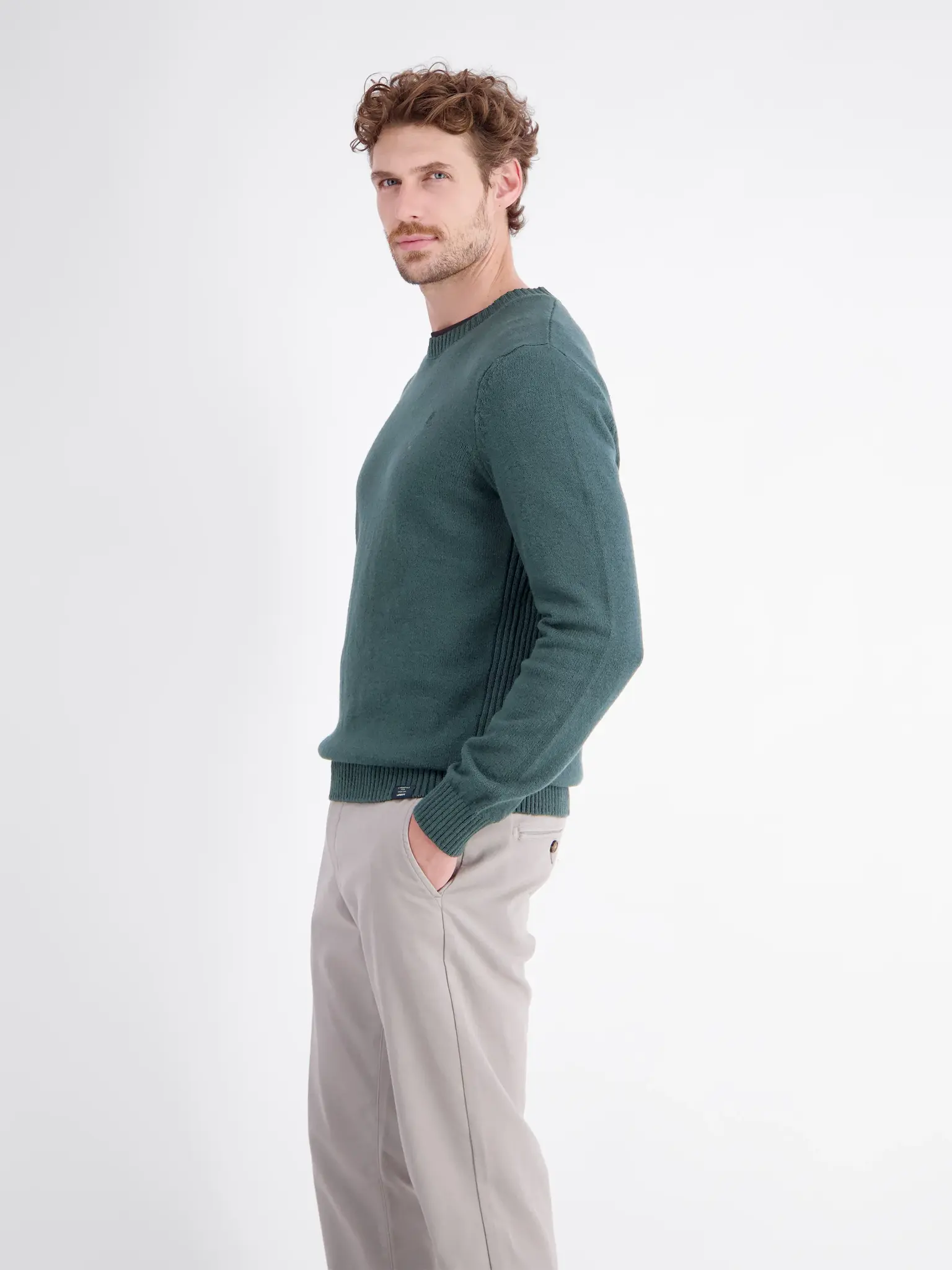 Lerros Sportieve Trui - Cedar Green