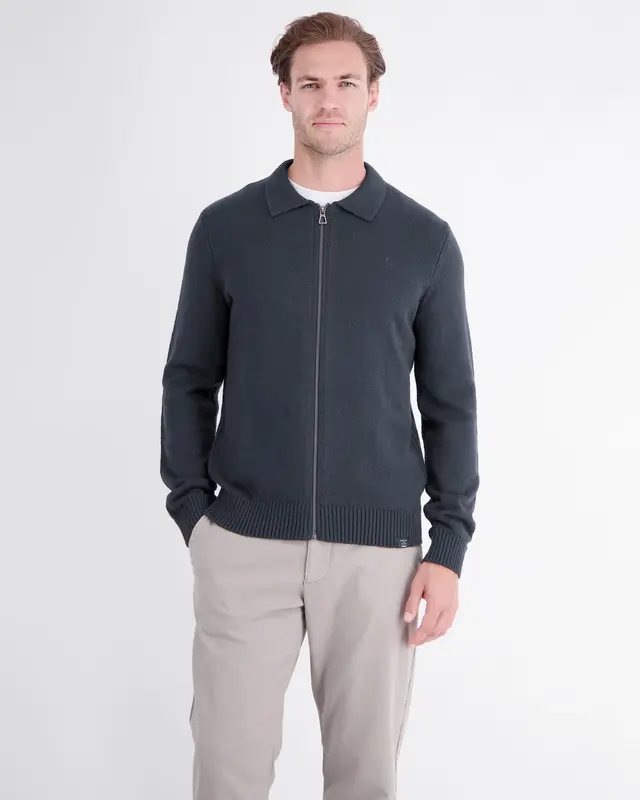 Lerros Sportief Gebreid Vest - Classic Navy