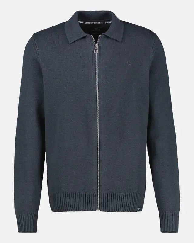 Lerros Sporty Knit Cardigan - Classic Navy