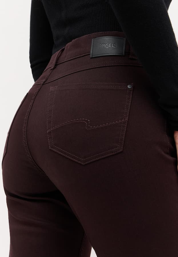 Angels Jeanswear Jeans Cici - Deep Wine Used