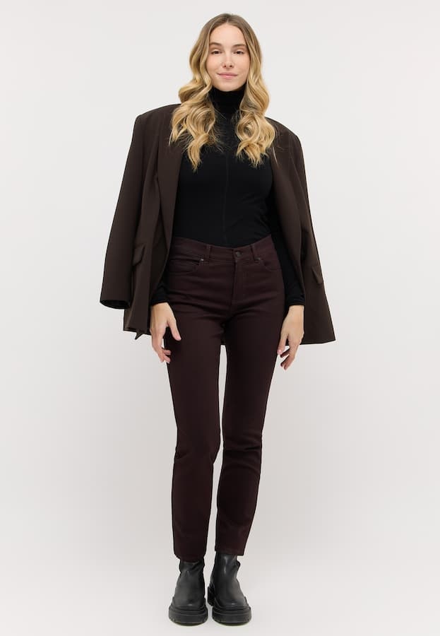 Angels Jeanswear Jeans Cici - Deep Wine Used