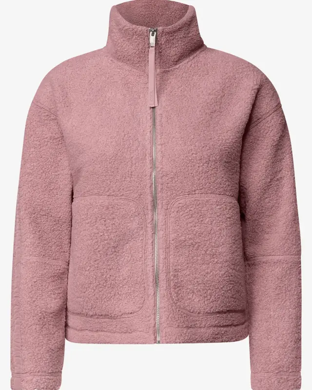 Cecil Teddy Jacket - Velvet Rose