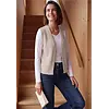 Open Cardigan, Feather Yarn - Cashmere Beige