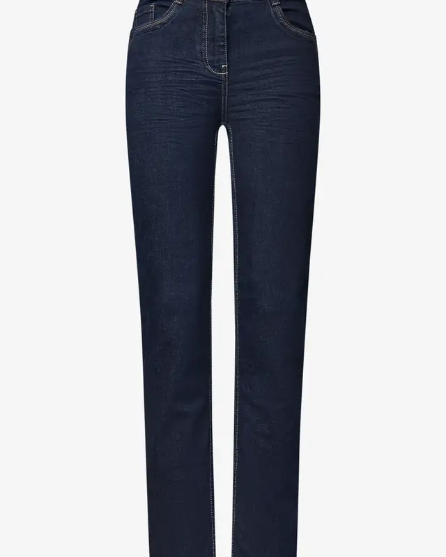 Cecil Straight Leg Jeans Toronto - Rinsed Wash