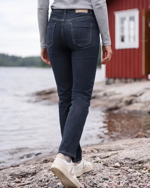 Cecil Straight Leg Jeans Toronto - Rinsed Wash