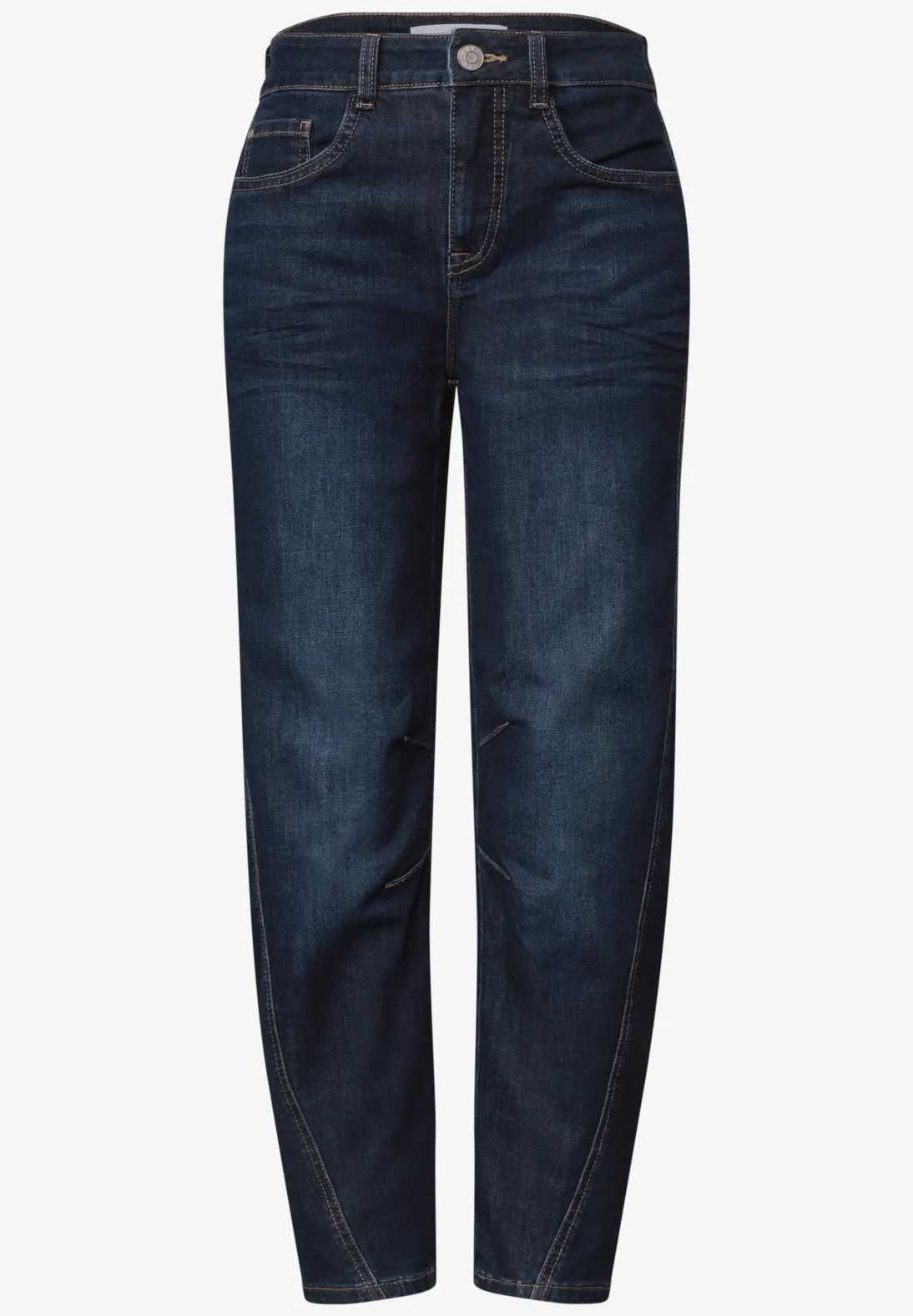 Street One Barrel Jeans Karlie - Dark Blue Washed