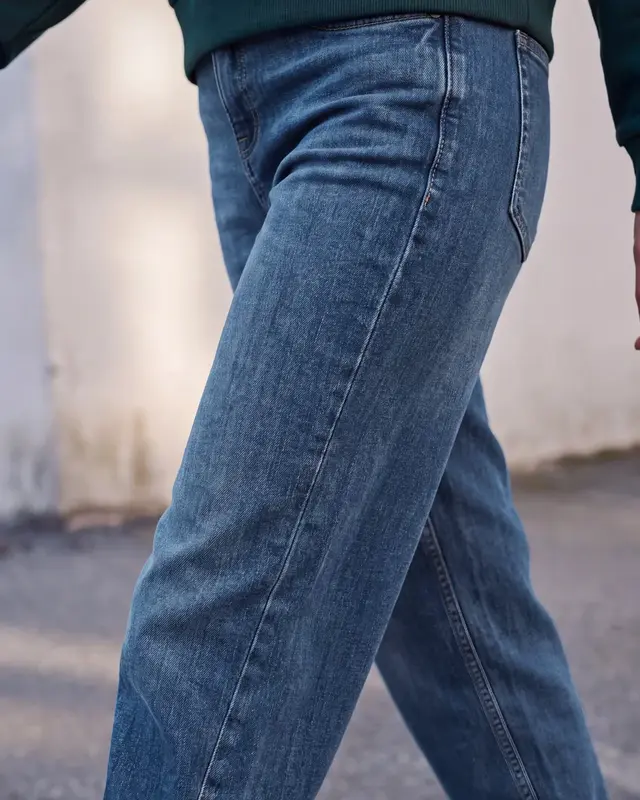 Street One Studio Barrel Jeans Cleo - Authentic Indigo Wash