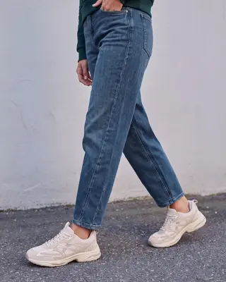 Street One Studio Barrel Jeans Cleo - Authentic Indigo Wash