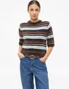 S. Oliver Zacht Gebreide Trui - Dark Brown