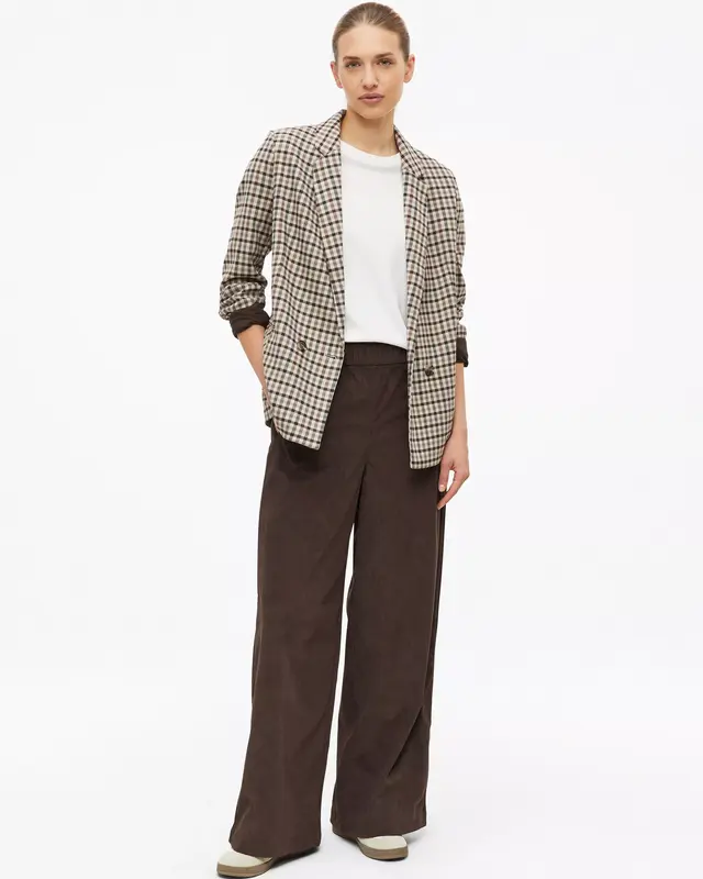 S. Oliver Corduroy Broek - Dark Brown