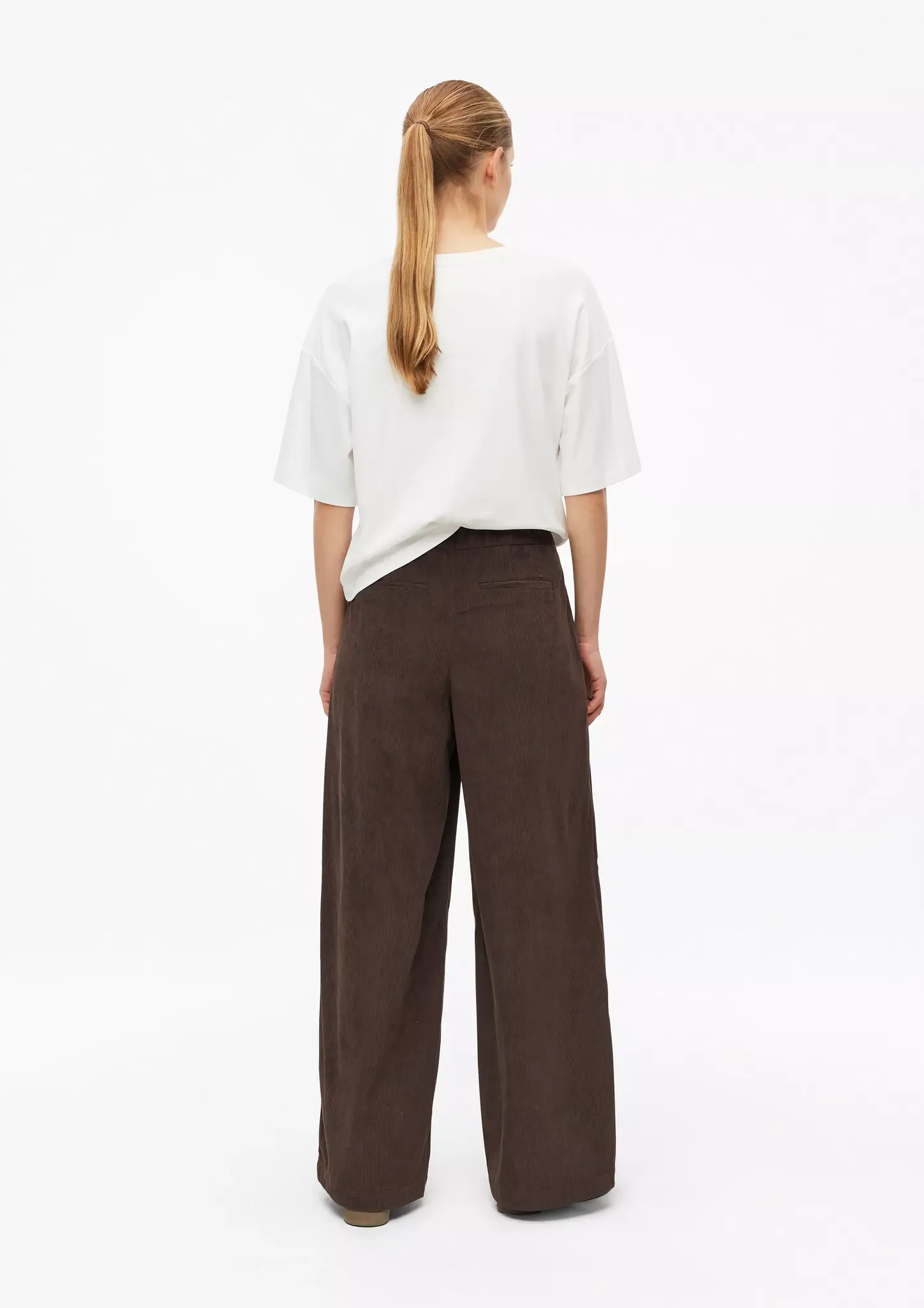 S. Oliver Corduroy Broek - Dark Brown
