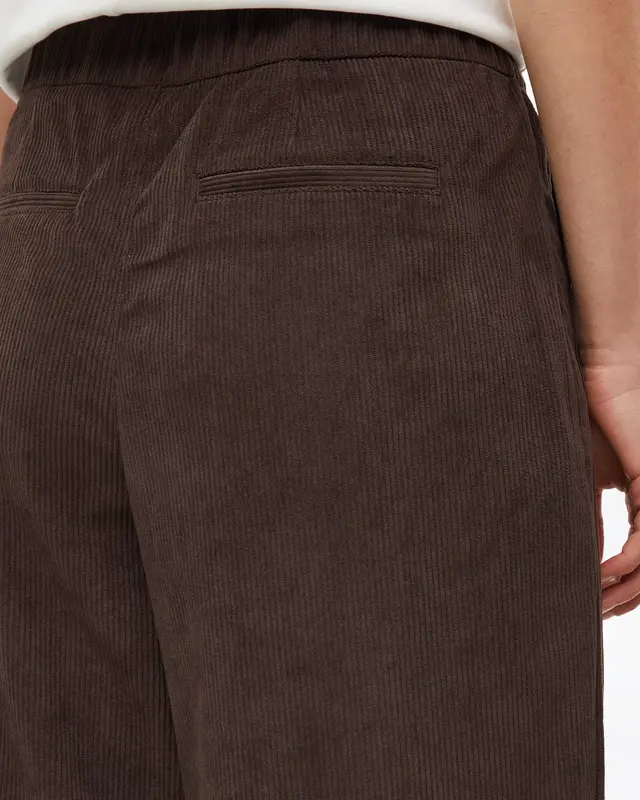 S. Oliver Corduroy Broek - Dark Brown