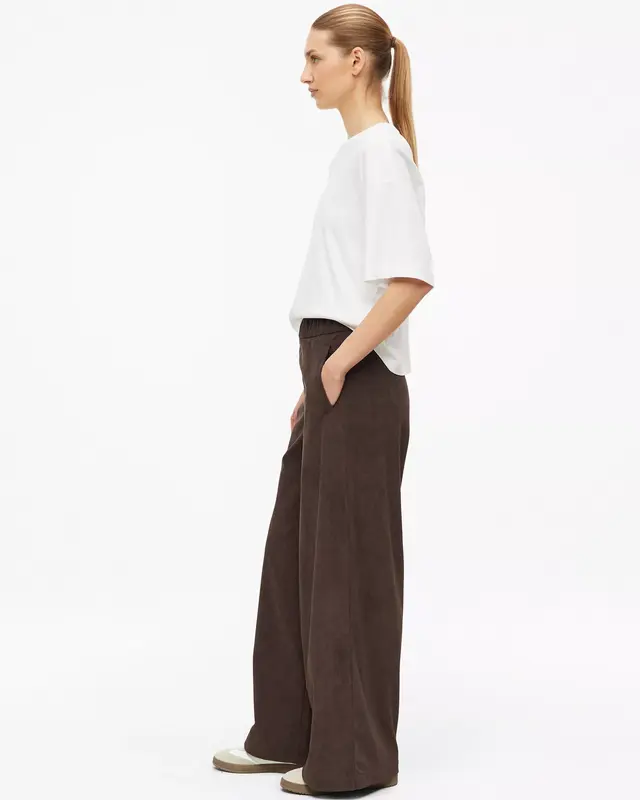 S. Oliver Corduroy Broek - Dark Brown