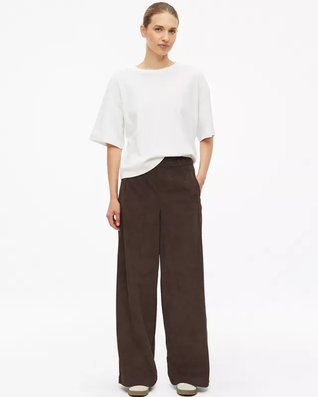 S. Oliver Corduroy Broek - Dark Brown