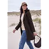 Lapel Coat with Removable Insert - Chocolate Sauce Brown