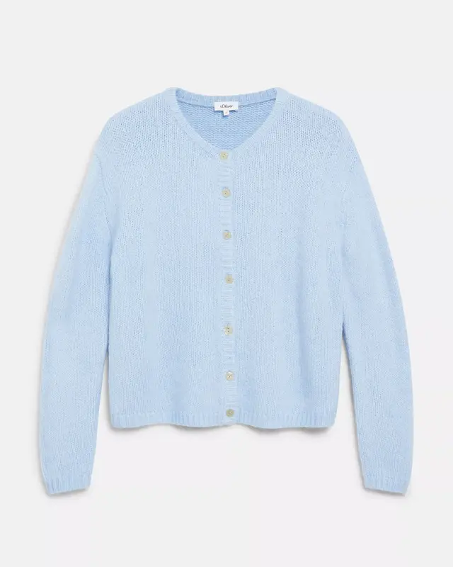S. Oliver Strick Cardigan - Light Blue