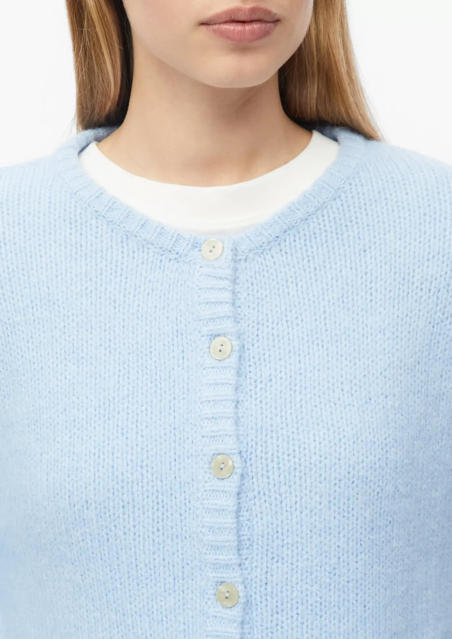 S. Oliver Knit Cardigan - Light Blue