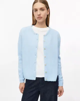 S. Oliver Knit Cardigan - Light Blue