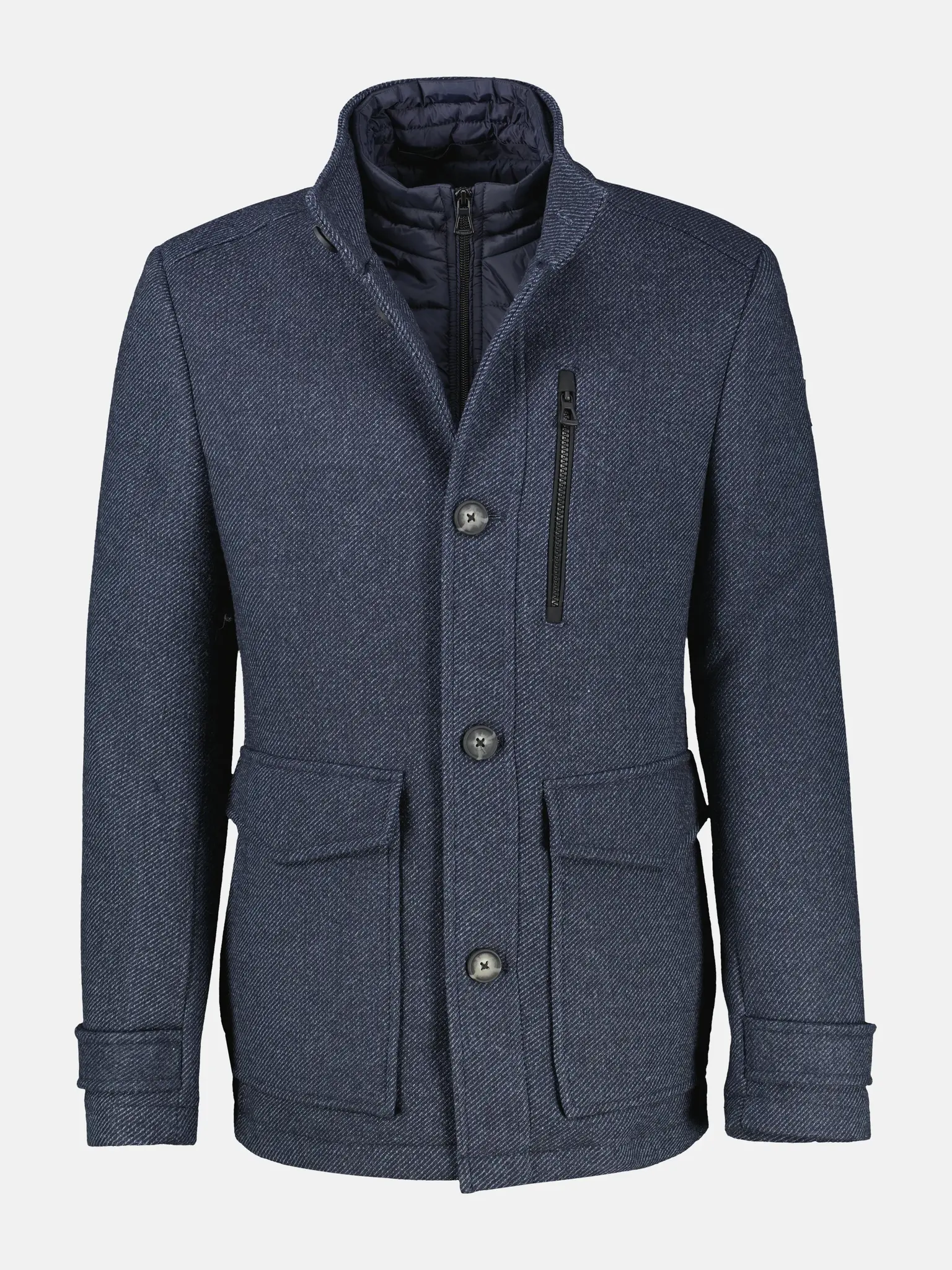 Lerros 2-in-1 Jas met Uitneembaar Vest - Classic Navy