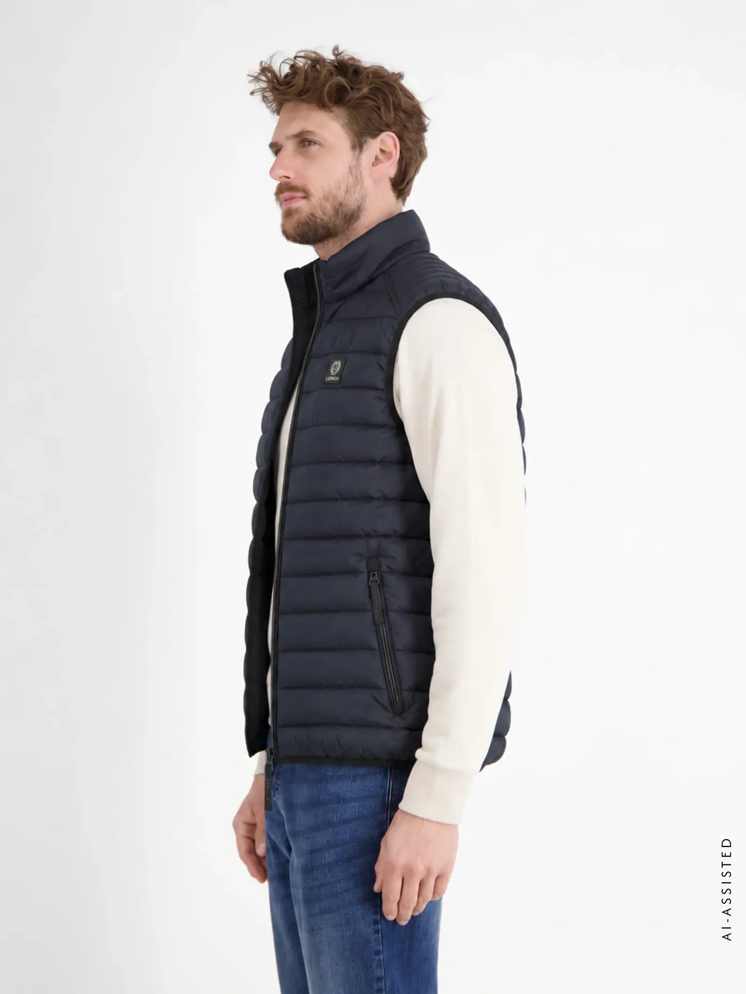 Lerros Lichtgewicht Bodywarmer - Blue Night